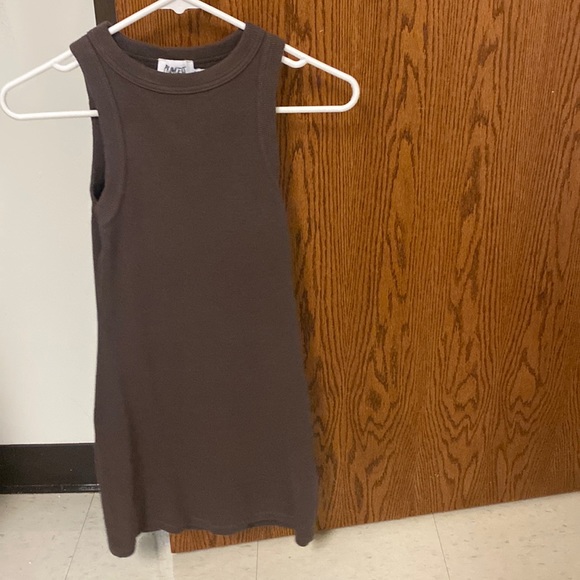 Princess Polly Basic Brown Dress - Picture 2 of 4
